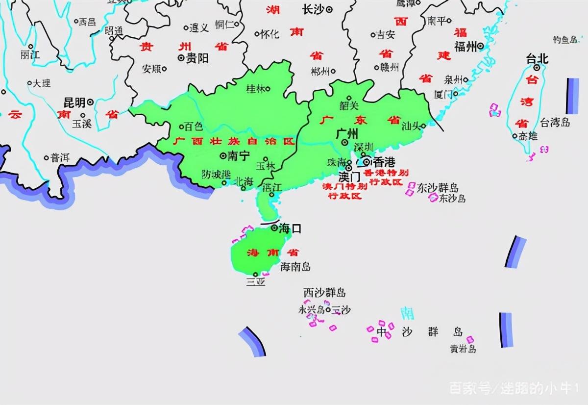 华南地区包括哪几个省（华南地区是指哪里）